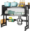Kitchen Sink Shelf with Cabinet Door | Stainless Steel Under-Sink Organizer Rack