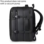 Traveling Bag Vacuum Compression With Air Pump Device 17-Inch Backpack, Waterproof Oxford Fabric
