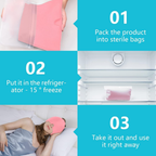 Hot & Cold Migraine Relief Ice Cap | Reusable Headache & Sinus Therapy Mask